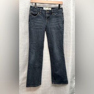 LOFT Dark Blue Boot Cut Jeans